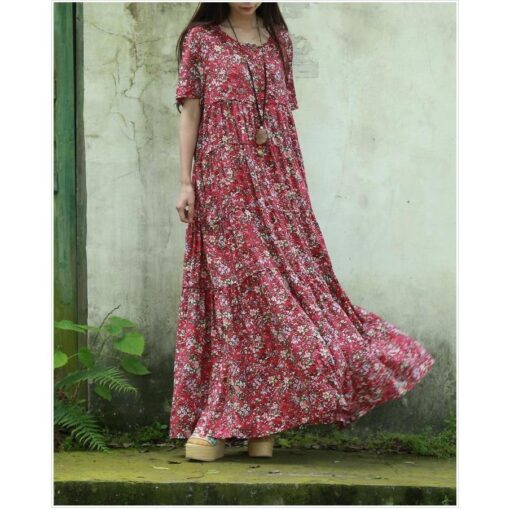 Robe Hippie Bohème Florale – Image 5