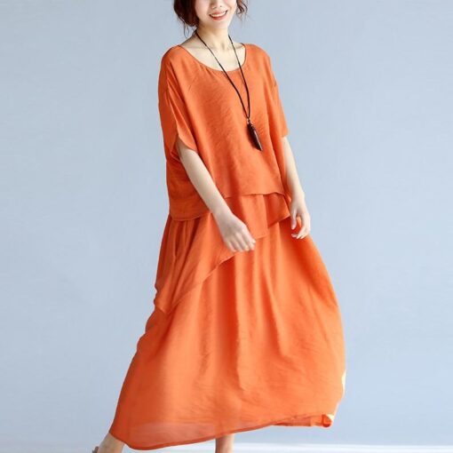 Robe Hippie À Patchwork Irrégulier – Image 5