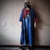 Robe Hippie En Coton Et Lin À Patchwork