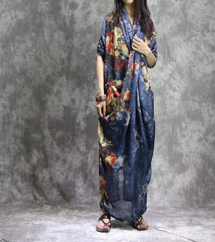 Colorful Hippie Women's Robe