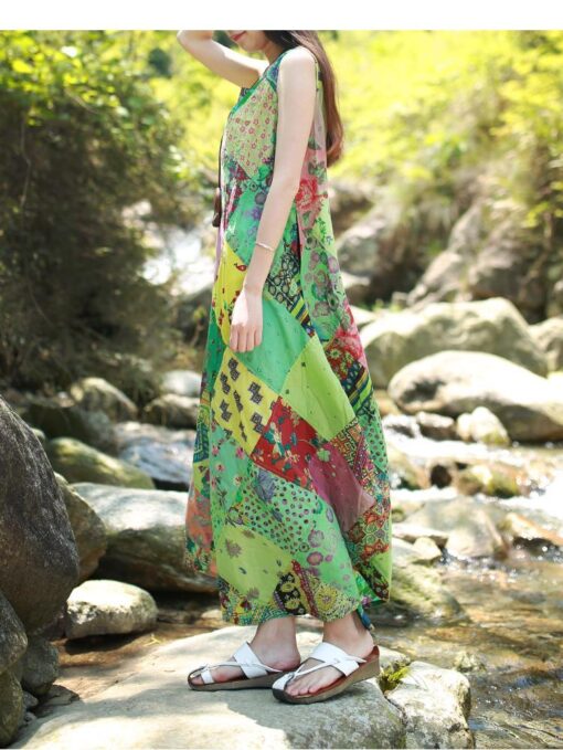 Robe Hippie À Patchwork Rêves Doux – Image 8