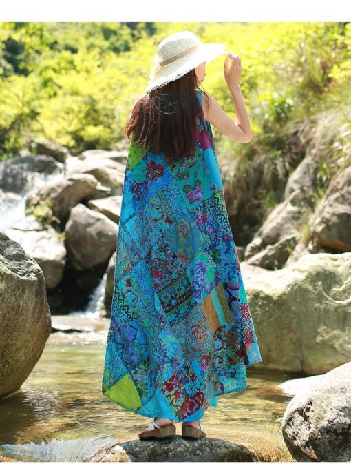 Robe Hippie À Patchwork Rêves Doux – Image 11