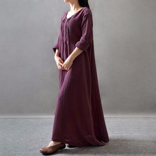 Robe Hippie Annee 70 Gitane Vintage – Image 6