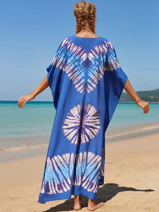 Robe Hippie Caftan Tie-Dye Hathai