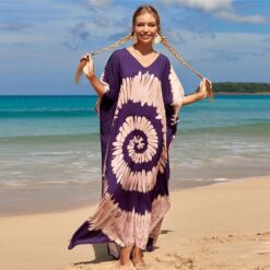 Robe Hippie Tie-Dye Grande Taille