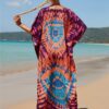Robe Hippie Chic Tie-Dye Céleste