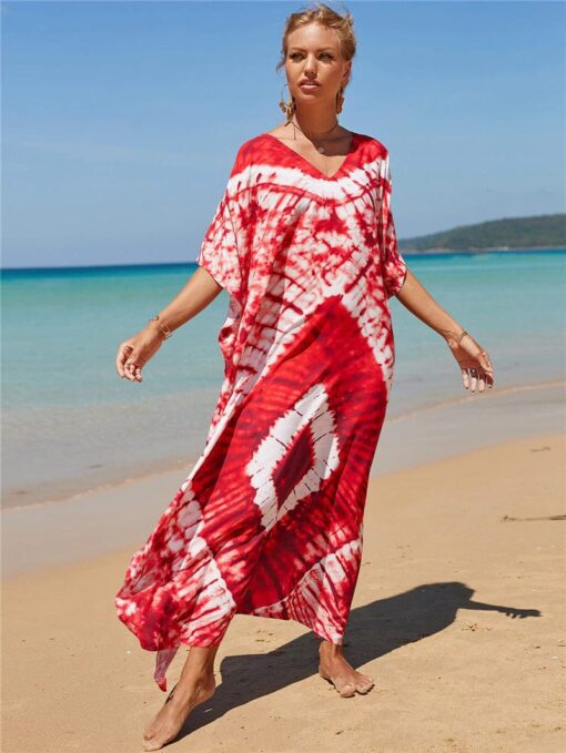 Robe Hippie Chic Longue Coucher De Soleil – Image 4