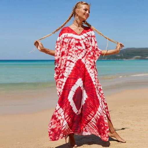 Robe Hippie Chic Longue Coucher De Soleil – Image 5