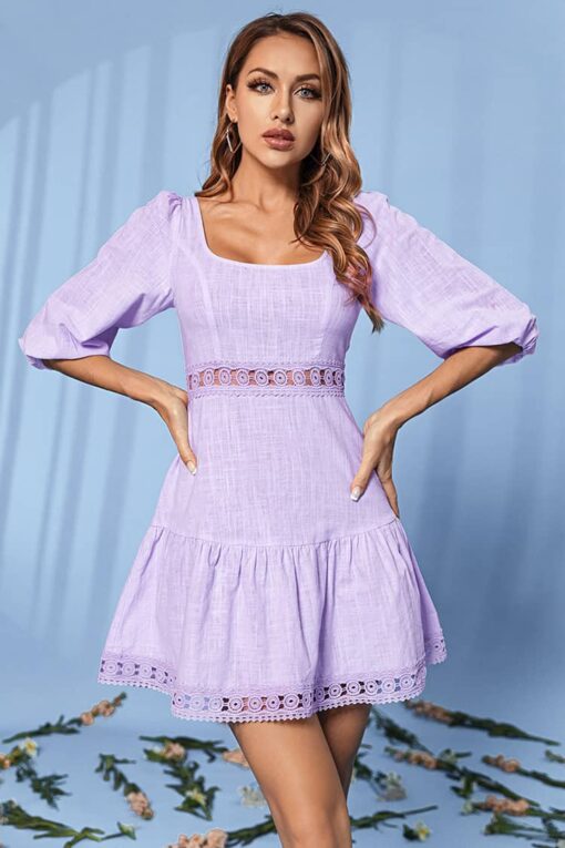Robe A Lacet Champêtre