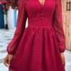 Robe Champêtre Burgundy