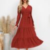 Robe Champêtre Chic Couleur Automne