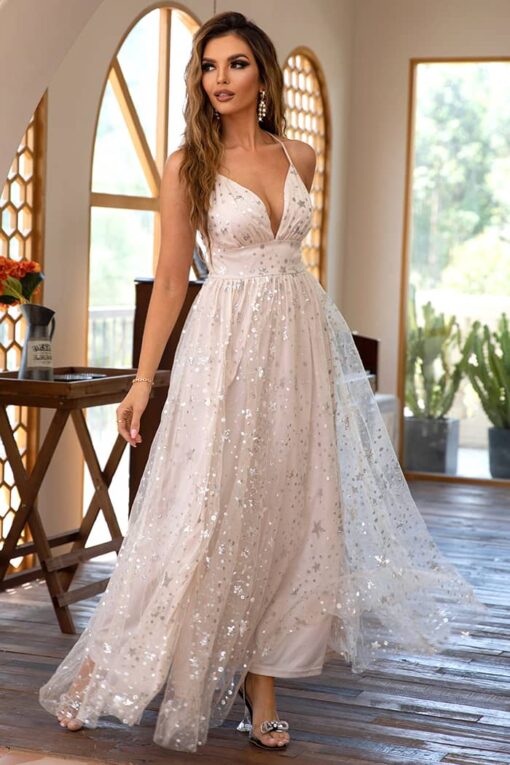 Robe Champêtre Crème – Image 2
