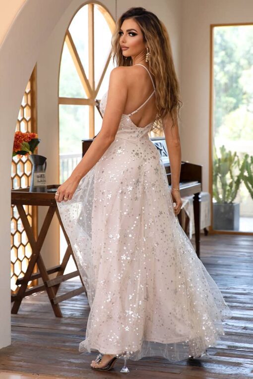 Robe Champêtre Crème – Image 4