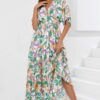 Robe Champêtre Décolleté