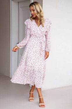 Robe Champêtre Fleurie Chic