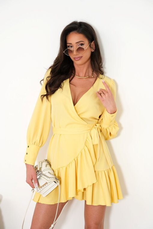 robe-champetre-jaune-pose-3