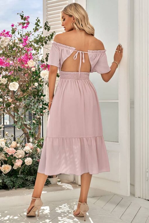 Robe Champêtre Longueur Mi-Mollet – Image 2