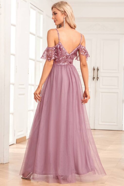 Robe Champêtre Vieux Rose – Image 5