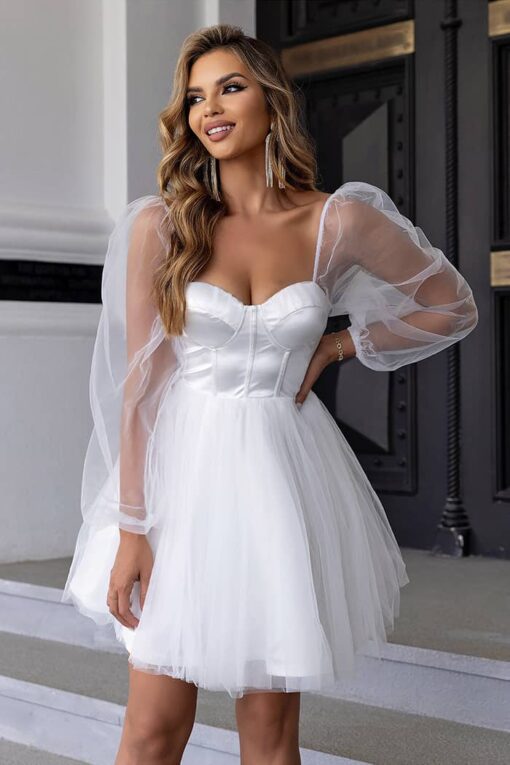 Robe Corset Champêtre Courte – Image 2