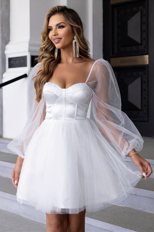 Robe Corset Champêtre Courte – Image 4