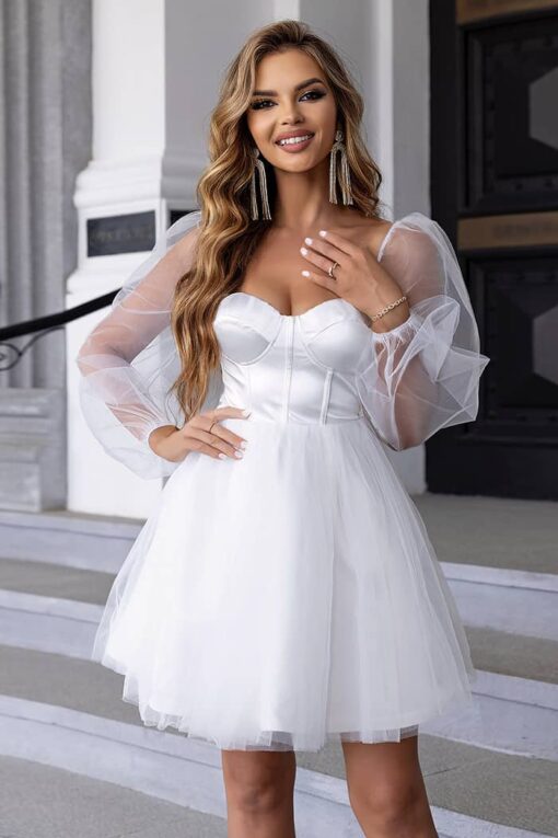 Robe Corset Champêtre Courte – Image 6