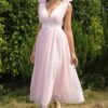 Robe De Cocktail Champêtre Longue