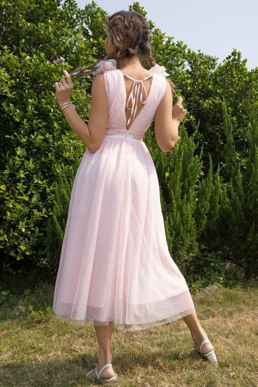 Robe De Cocktail Champêtre Longue – Image 5