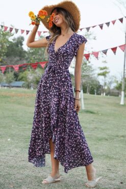 Robe De Soirée Longue Champêtre