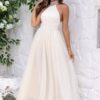 Robe Ecru Champêtre