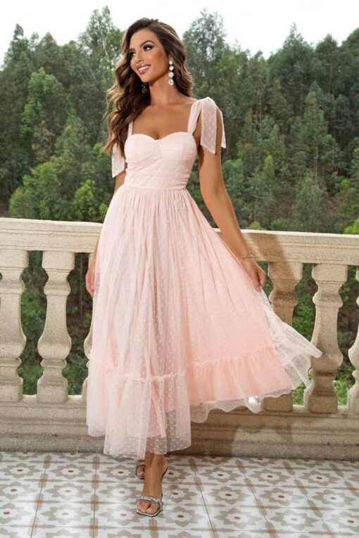 Robe Fluide Mariage Champêtre – Image 2
