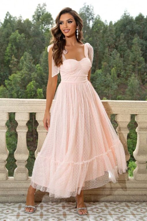 Robe Fluide Mariage Champêtre – Image 8
