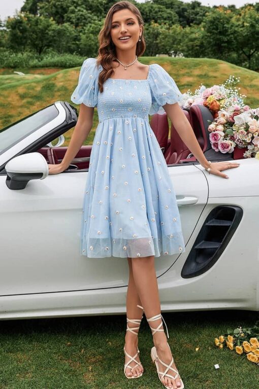 Robe Guinguette Champêtre – Image 3