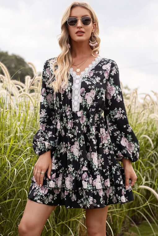 Robe Imprimé Champêtre – Image 3