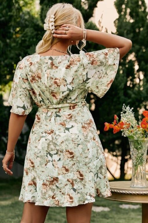 Robe Invitée Mariage <br> Champêtre Grande Taille  – Image 4
