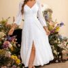 Robe Longue Blanche Champêtre