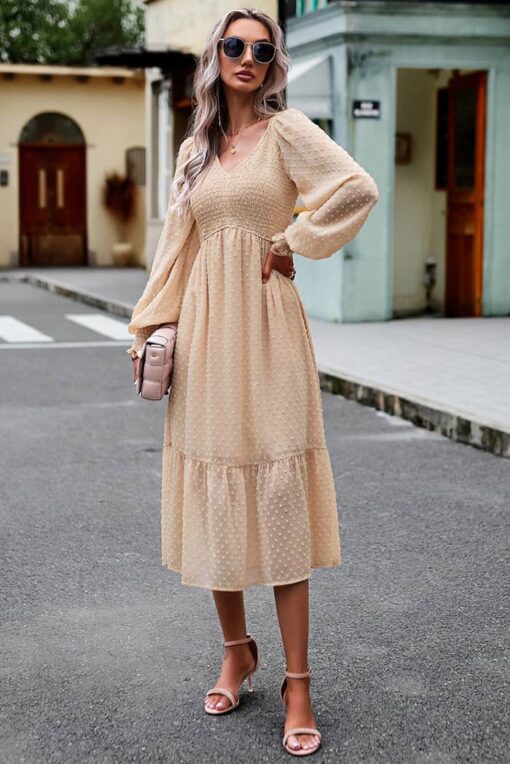Robe Longue Fluide Champêtre – Image 2