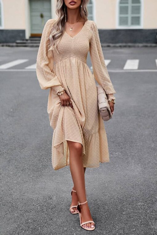 Robe Longue Fluide Champêtre – Image 3
