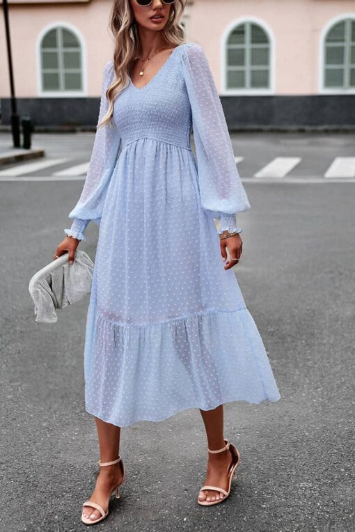 Robe Longue Fluide Champêtre – Image 7