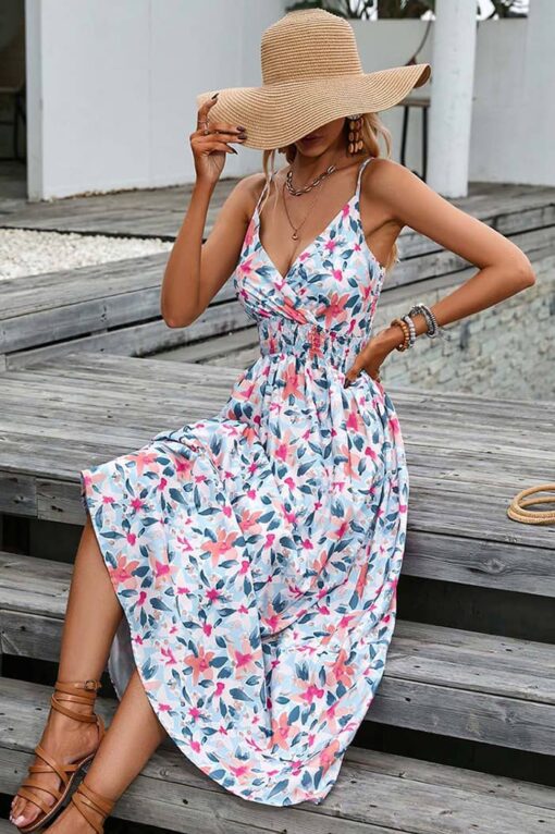 Robe Longue Imprimé Champêtre – Image 2