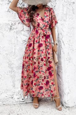 Robe Longue Voile Pour Un Mariage Champêtre