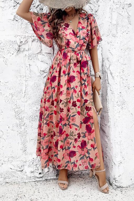 Robe Longue Voile Pour Un Mariage Champêtre