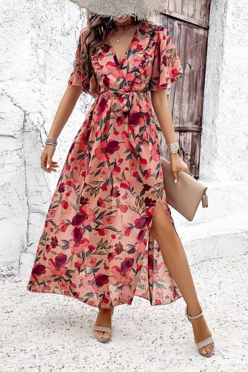 Robe Longue Voile Pour Un Mariage Champêtre – Image 5