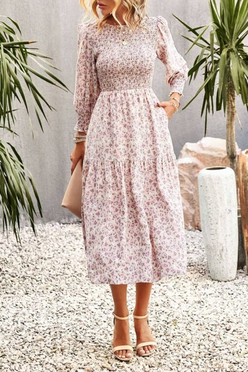 Robe Romantique Champêtre – Image 4