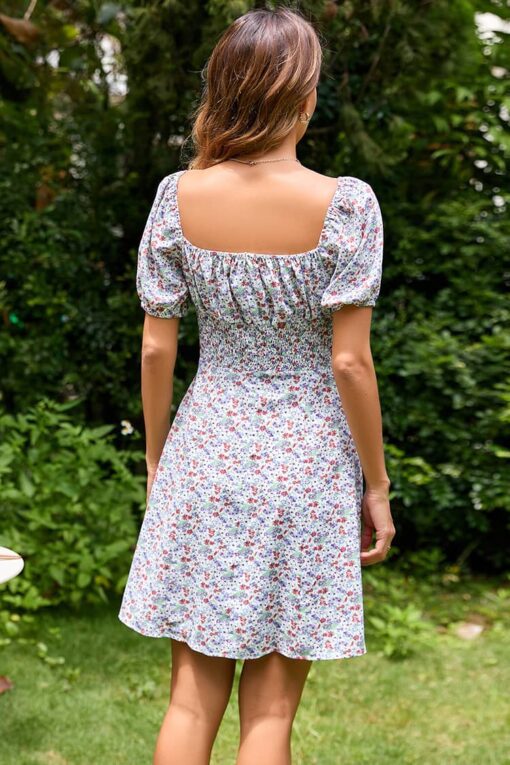 Robe Vintage Année 40 Mariage Champêtre – Image 3