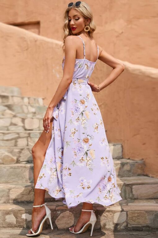 Robe Violette Champêtre – Image 3